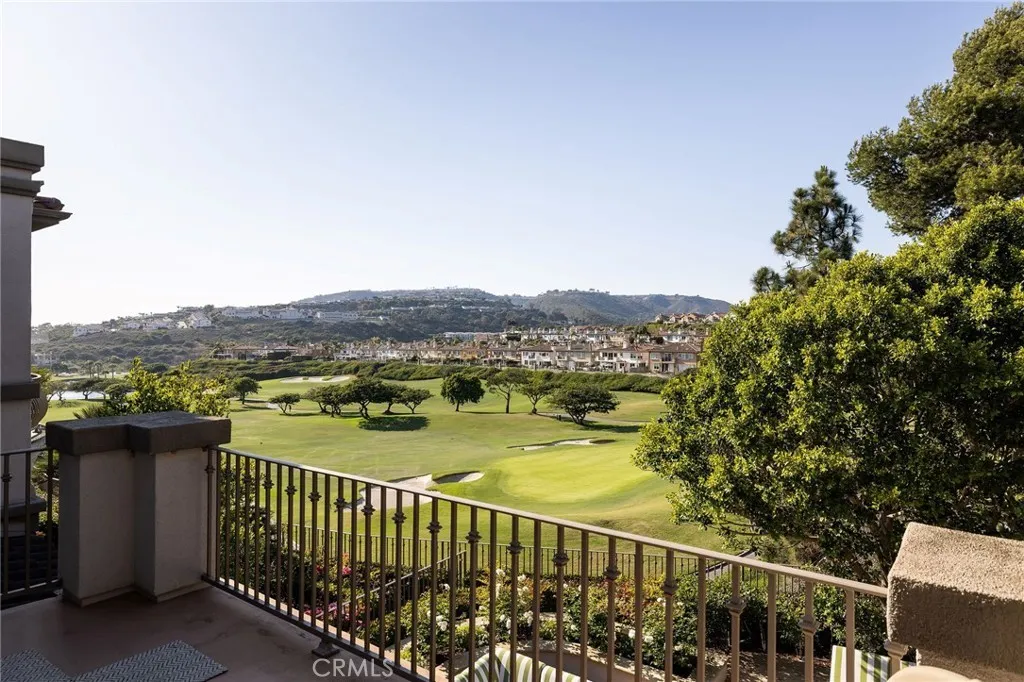 View over the Monarch Beach Golf Club from a Dana Point luxury real estate listing by the Feldman Mason Group, formerly the Brad Feldman Group real estate agents in Orange County